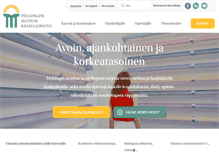 Tablet Screenshot of kesayliopistohki.fi